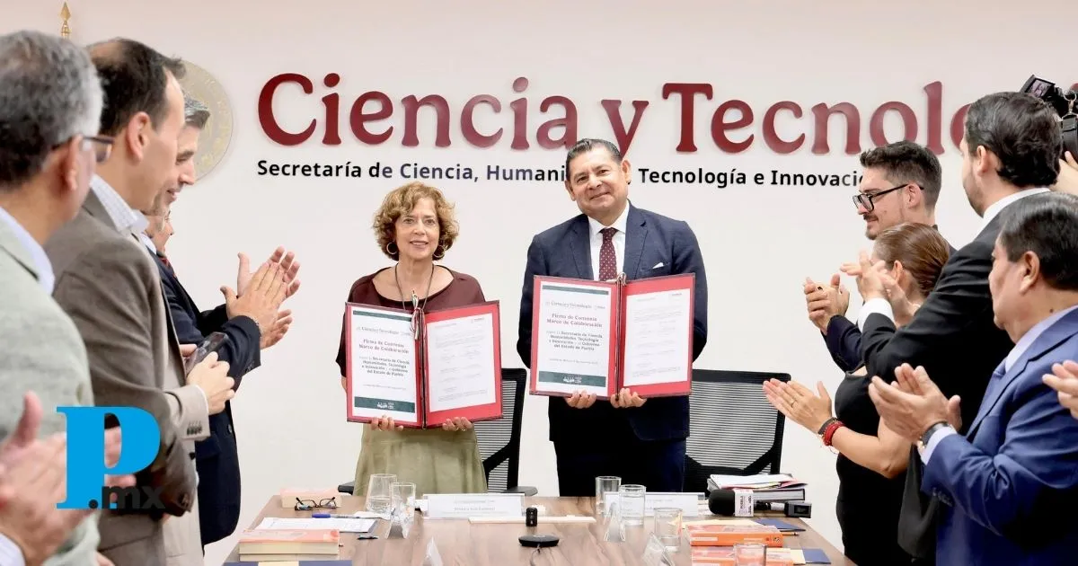 Puebla impulsa siete proyectos clave de ciencia y tecnología con apoyo federal