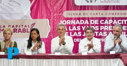 Gobierno de Puebla impulsa jornada de capacitación a presidentes auxiliares