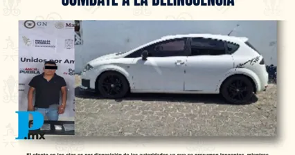 Operativo en Tehuacán deja un detenido con presunta droga y municiones