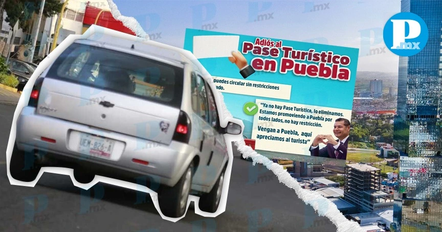 Puebla elimina pase turístico; foráneos pueden circular sin restricciones