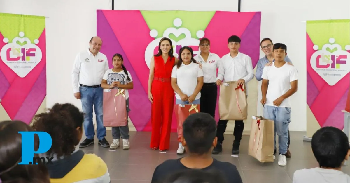 Entregó Marielise Budib, chamarras y tenis a niñas y niños del Centro de Día 