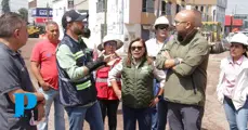 Gobierno de Puebla supervisa obras viales en 27 Sur y 31 Sur