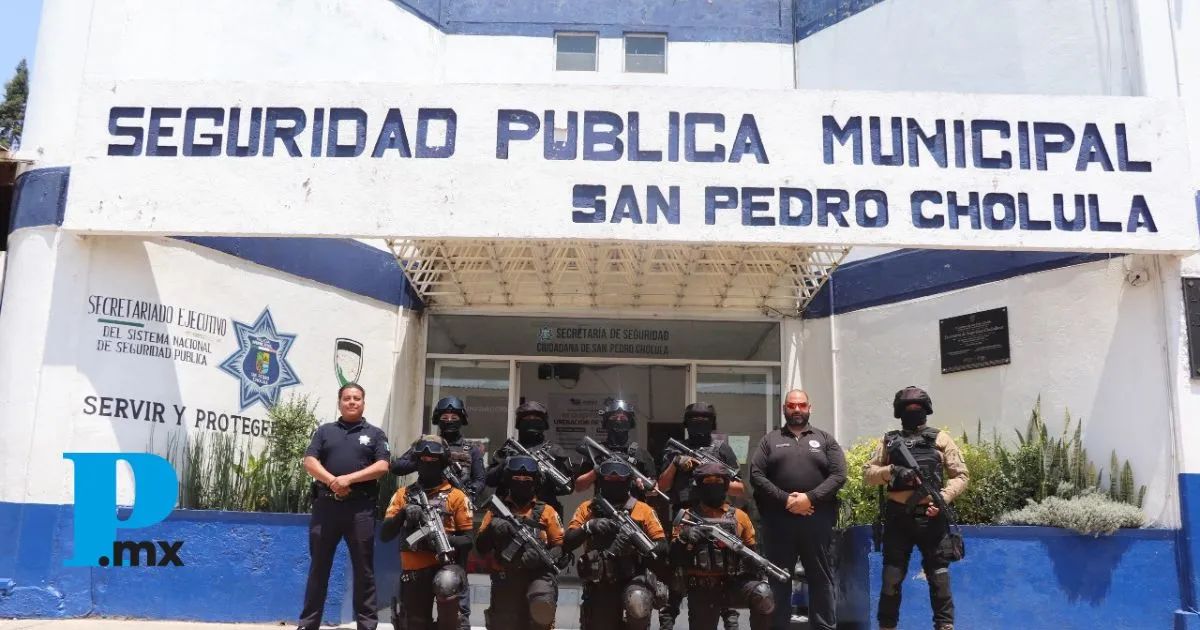 Realizan capacitación al Grupo Táctico a elementos de la SSC de San Pedro Cholula