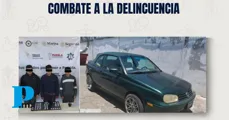 Seguridad Pública de Tehuacán detiene a tres hombres con posesión de droga