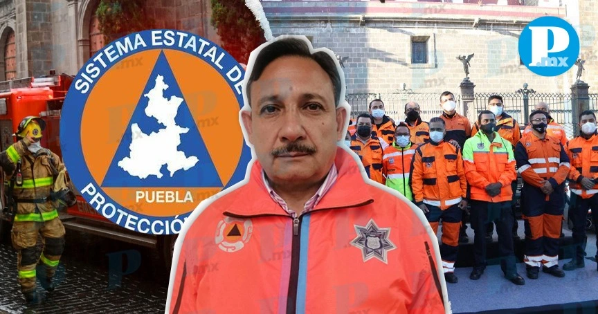 César Orlando Flores Sánchez, nuevo director de Protección Civil en Puebla