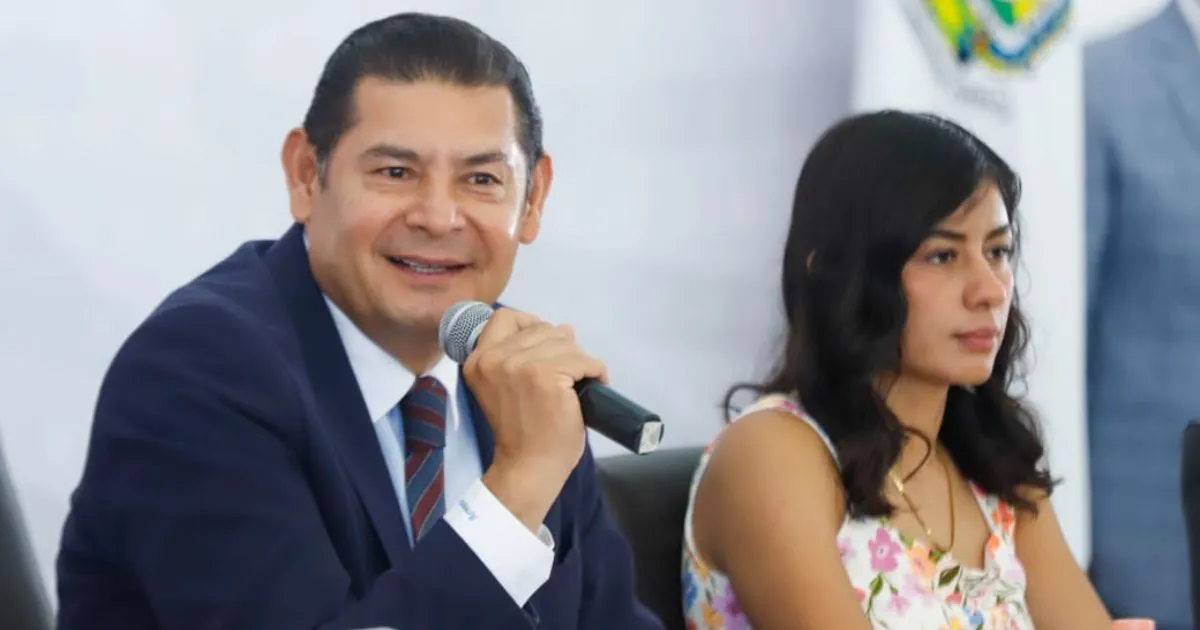 Alejandro Armenta, durante la mañanera