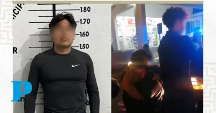 Motociclista es detenido en San Pedro Cholula por conducir imprudentemente