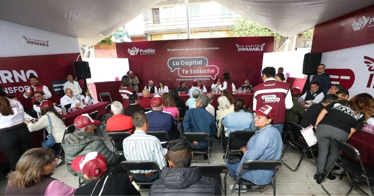 San Felipe Hueyotlipan fue sede de “La Capital Te Escucha”, Martes de Atención Ciudadana