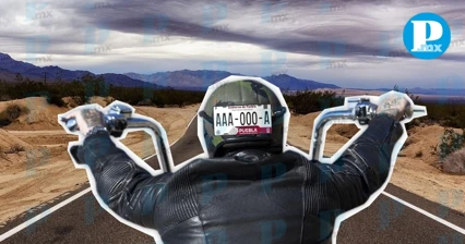 Modificarán Ley Chaleco en Puebla, placa solo iría en el casco