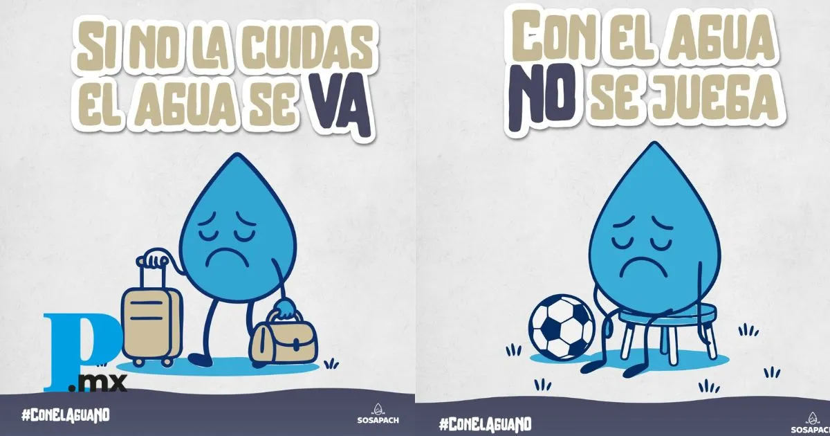 SOSAPACH lanza campaña “Con el agua no se juega” para cuidar el recurso