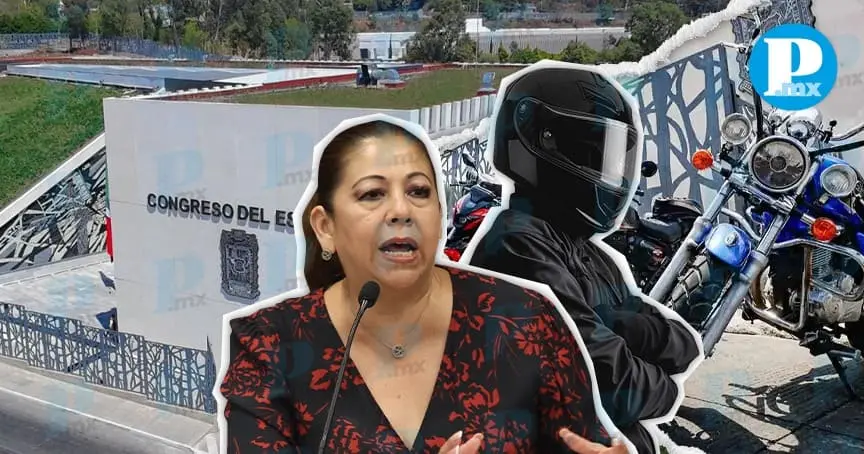 Congreso de Puebla decidirá si motociclistas deben usar casco con matrícula