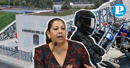 Congreso de Puebla decidirá si motociclistas deben usar casco con matrícula
