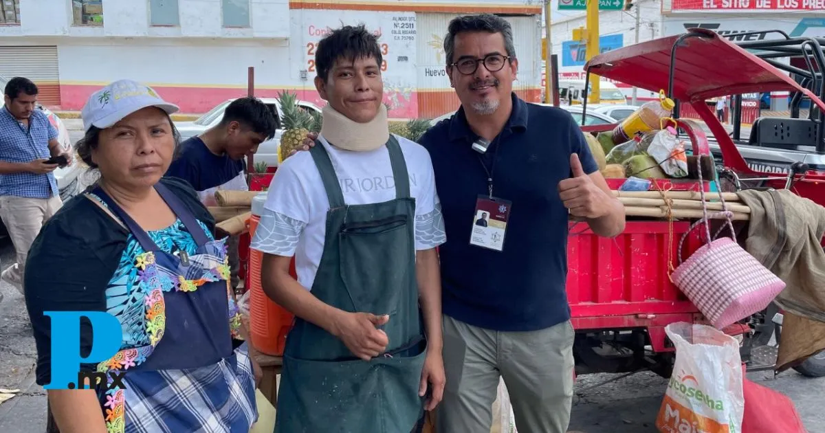 Misael vuelve a trabajar con el respaldo del Ayuntamiento de Tehuacán
