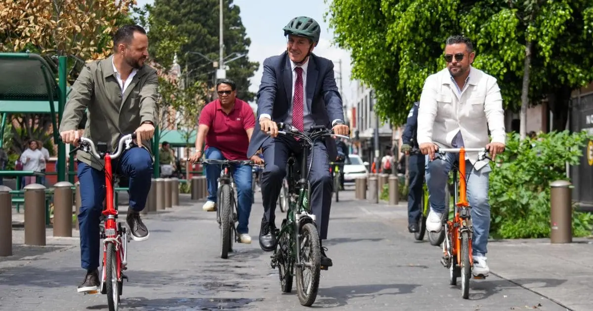 Encabeza Pepe Chedraui rodada en conmemoración de la Semana de la Bicicleta