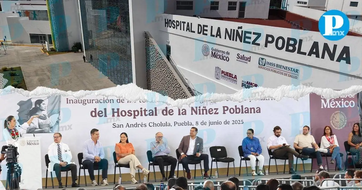 Hospital infantil de Puebla se inaugura con equipo obsoleto y carencias
