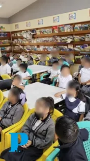 Niños de primaria reciben educación vial por parte del Gobierno de Tehuacán