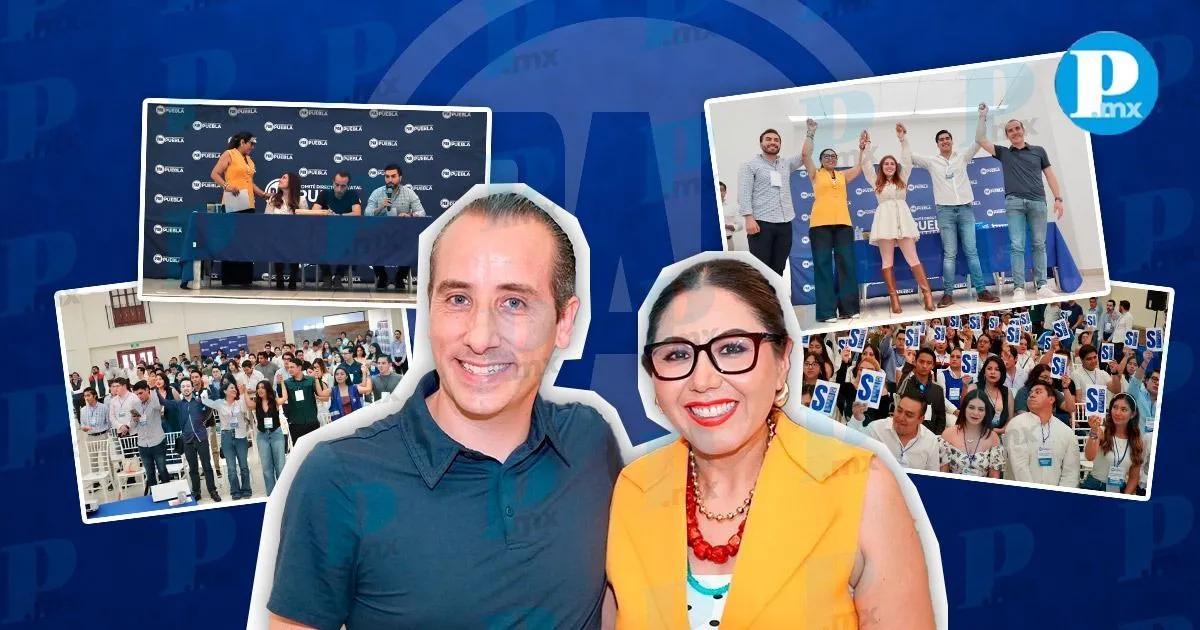 Sharif Elías, nuevo secretario estatal de Acción Juvenil del PAN en Puebla