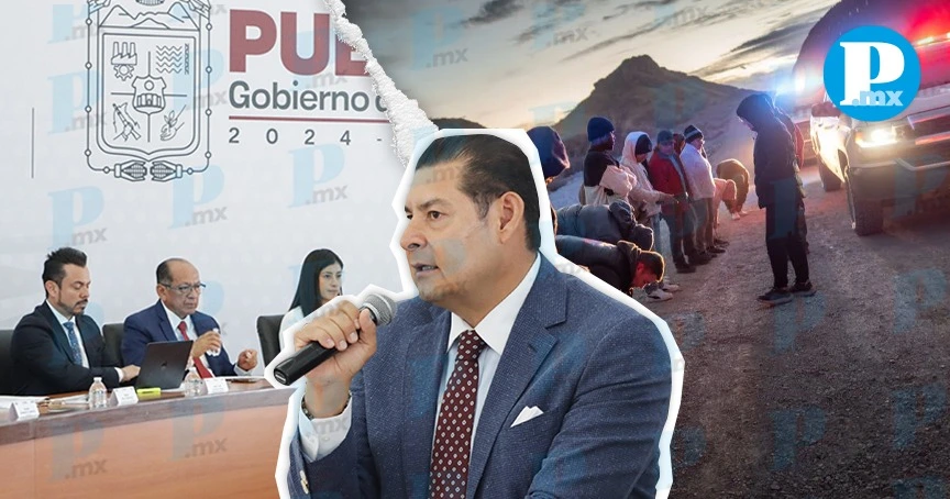 Armenta anuncia defensa para migrantes poblanos afectados por redadas en EE.UU.
