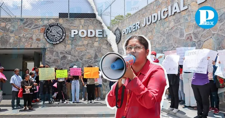 En medio de protestas, Irene Olea acude a audiencia por caso de tortura a periodistas