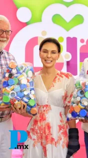 Entrega MariElise Budib tonelada y media de tapitas a la Fundación Una Nueva Esperanza