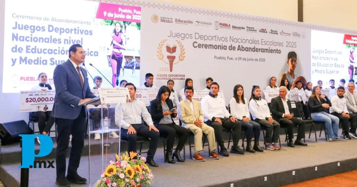 Estudiantes poblanos representarán al estado en Juegos Deportivos Nacionales