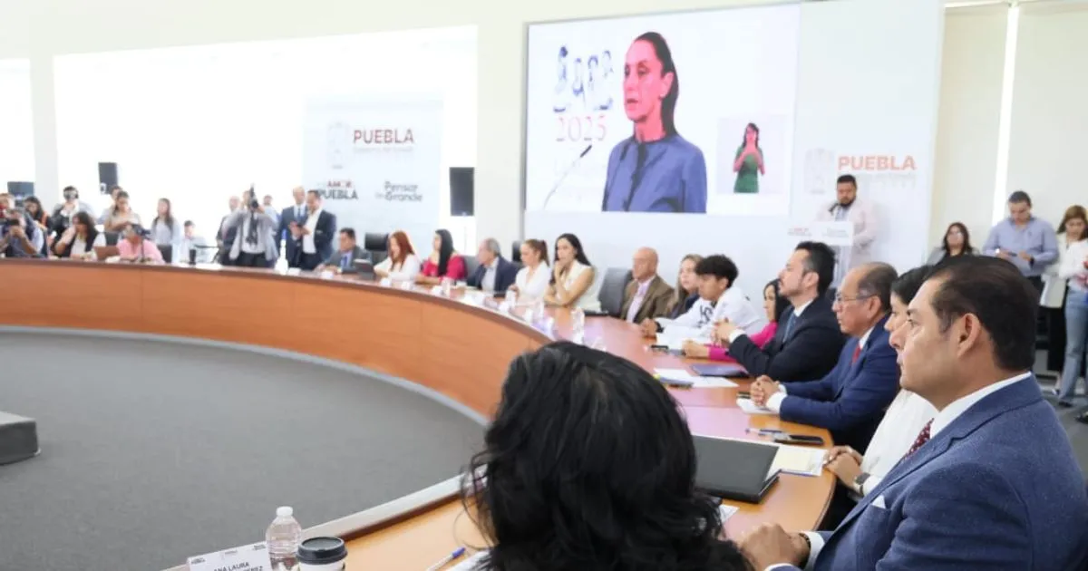 Gobierno de Puebla respalda postura diplomática de presidenta Sheinbaum en favor de derechos de migrantes