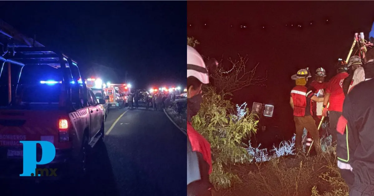 Gobierno de Tehuacán brinda apoyo tras accidente en Coxcatlán–Zoquitlán