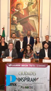 La ciudad de Puebla consolida alianzas internacionales para innovación urbana con Brasil y República Dominicana