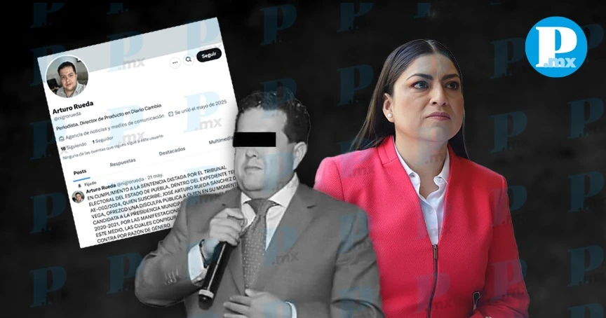 Señalan a Arturo Rueda de simular disculpa pública a Claudia Rivera
