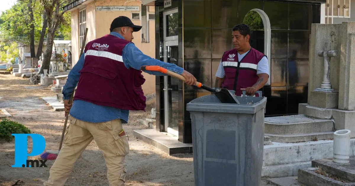Gobierno de Puebla garantiza seguridad en Panteón por Día del Padre