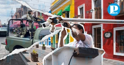 Puebla desactiva 17 cámaras ilegales que espiaban operativos policiales