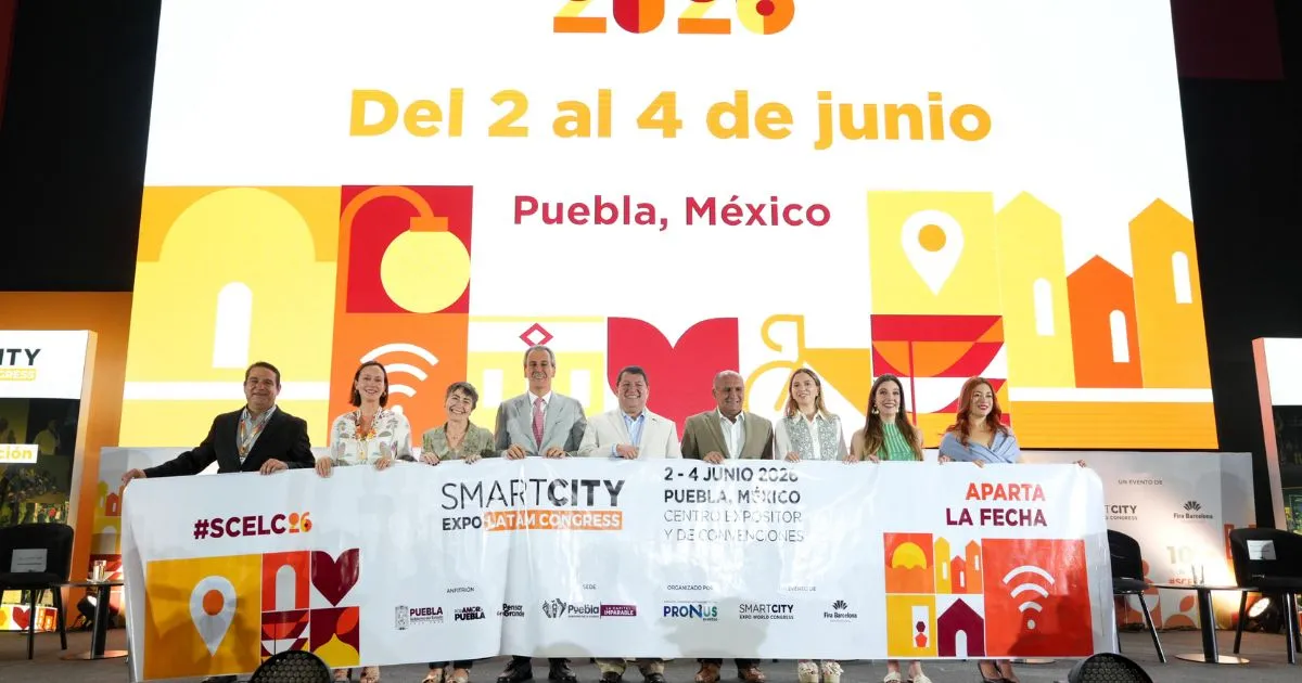 Reafirma Puebla su compromiso como ciudad inteligente en la clausura del Smart City Expo LATAM Congress 2025