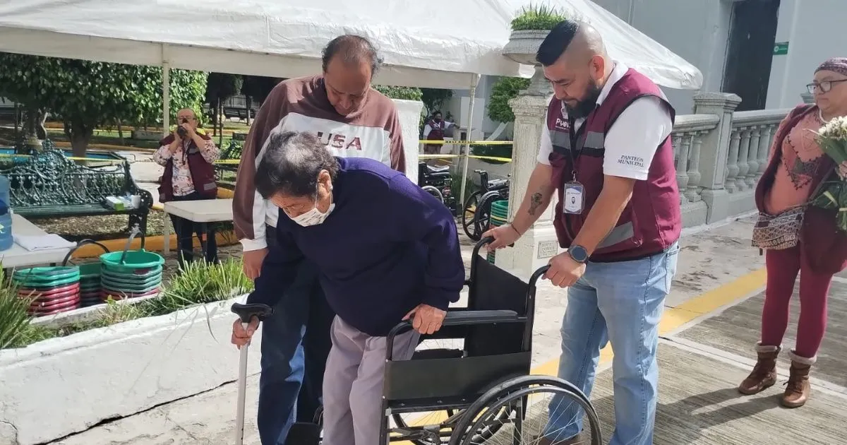 Se habilitaron puntos de apoyo a personas adultas mayores o con discapacidad con la prestación de sillas de ruedas