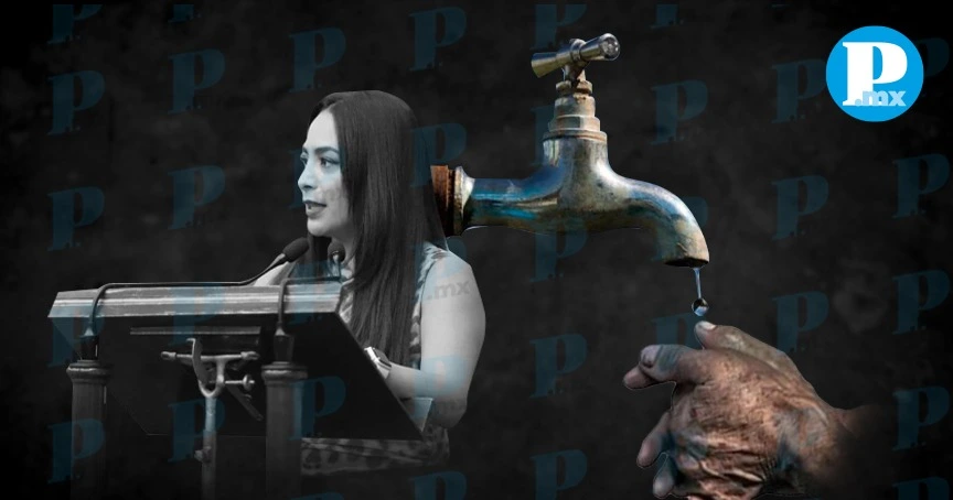 Acusan a exdiputada priista de frenar solución al desabasto de agua en Arboledas 