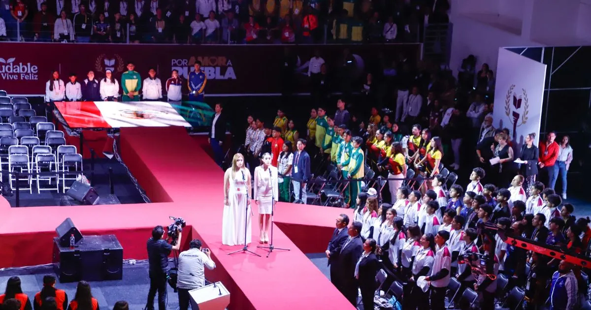 Inauguran los Juegos Deportivos Nacionales Escolares 2025