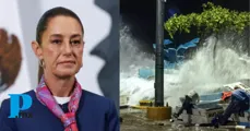 Sheinbaum viajará a Oaxaca para coordinar esfuerzos por el huracán Erick