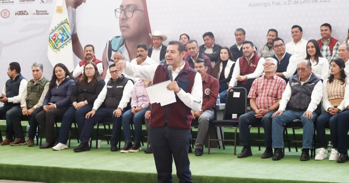 El gobernador de Puebla afirmó que en el municipio habrá orden