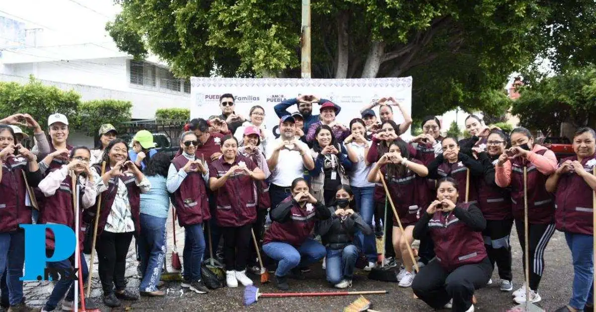Faena Comunitaria “Por Amor a Puebla” impulsa limpieza y cuidado en Tehuacán