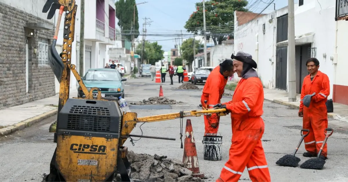 Inversión histórica para atender de fondo el problema del bacheo.