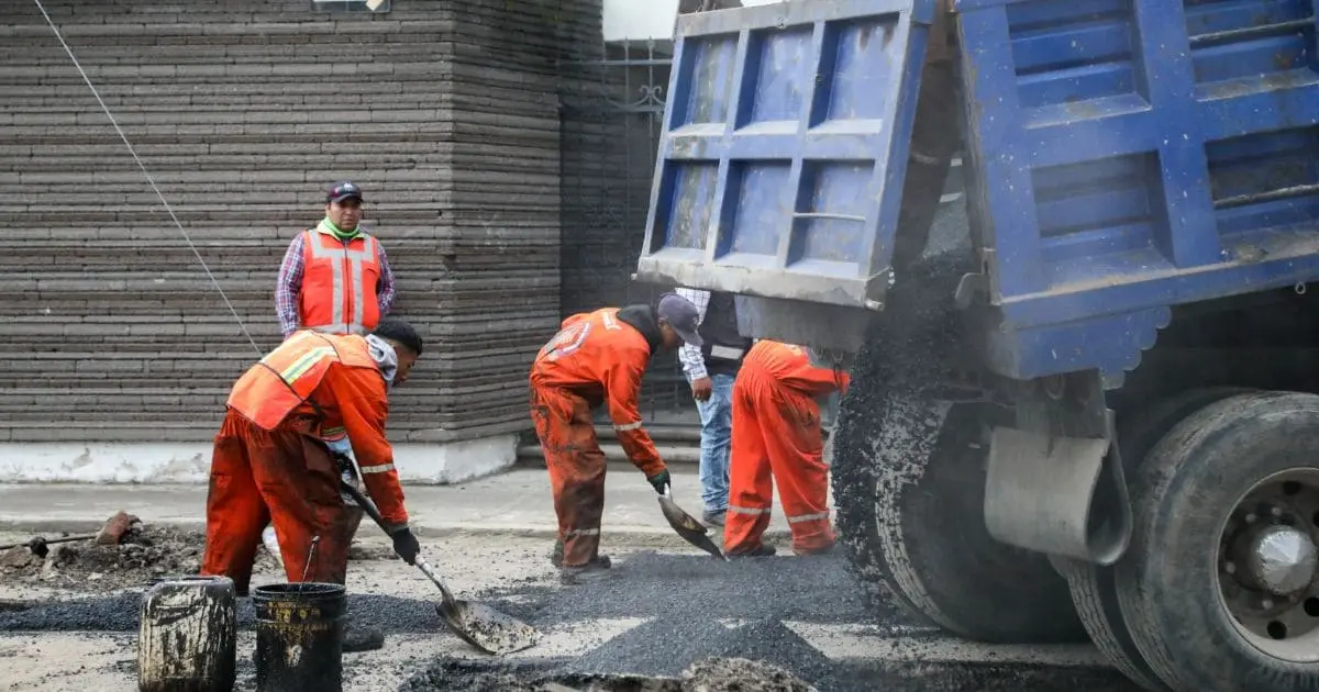 Inversión histórica para atender de fondo el problema del bacheo.