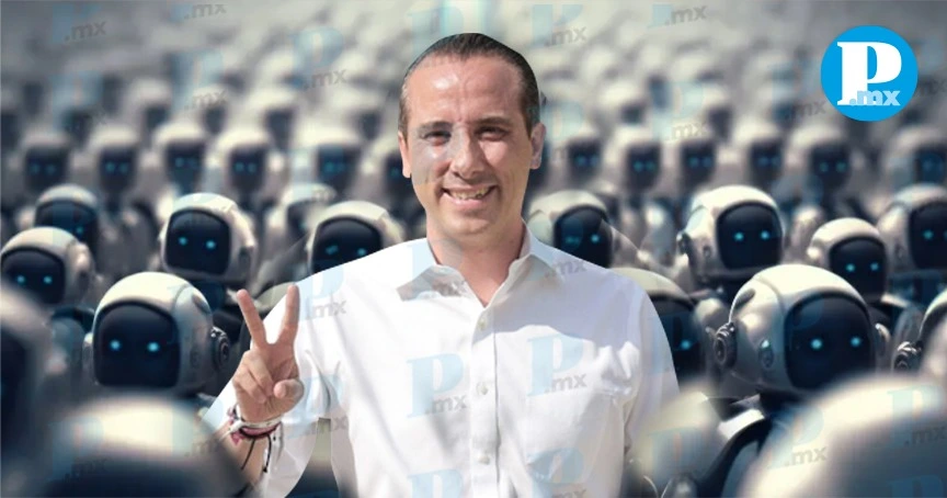 Señalan a Mario Riestra de encabezar red de bots contra Morena; él lo niega