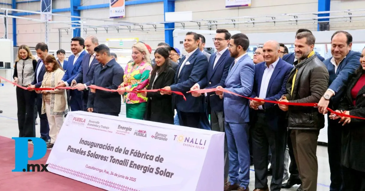 Tonalli, la primera fábrica de paneles solares en México, arranca en Puebla