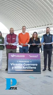 Fortalece Pepe Chedraui infraestructura educativa en la Junta Auxiliar de San Jerónimo Caleras