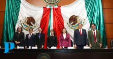 "La soberanía no tiene colores": Claudia Rivera exige unidad nacional ante revisión del T-mec 