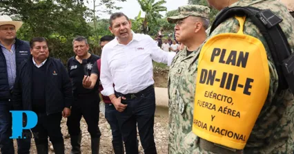 Atiende gobierno poblano emergencia en La Máquina y en La Ceiba por la seguridad de las familias
