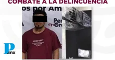 Policía de Tehuacán arresta a presunto narcomenudista en Resurrección
