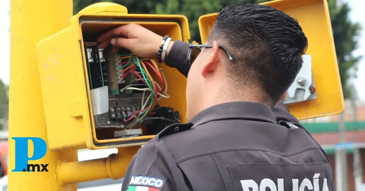 Avanza la modernización de semáforos en San Pedro Cholula: compromiso cumplido de la presidenta Tonantzin Fernández