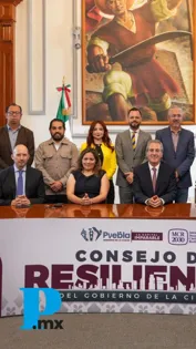 Instala la capital de Puebla el primer Consejo de Resiliencia Municipal del país