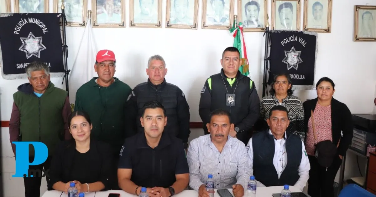 Gobierno de Cholula fortalece seguridad con acciones en San Cosme Texintla