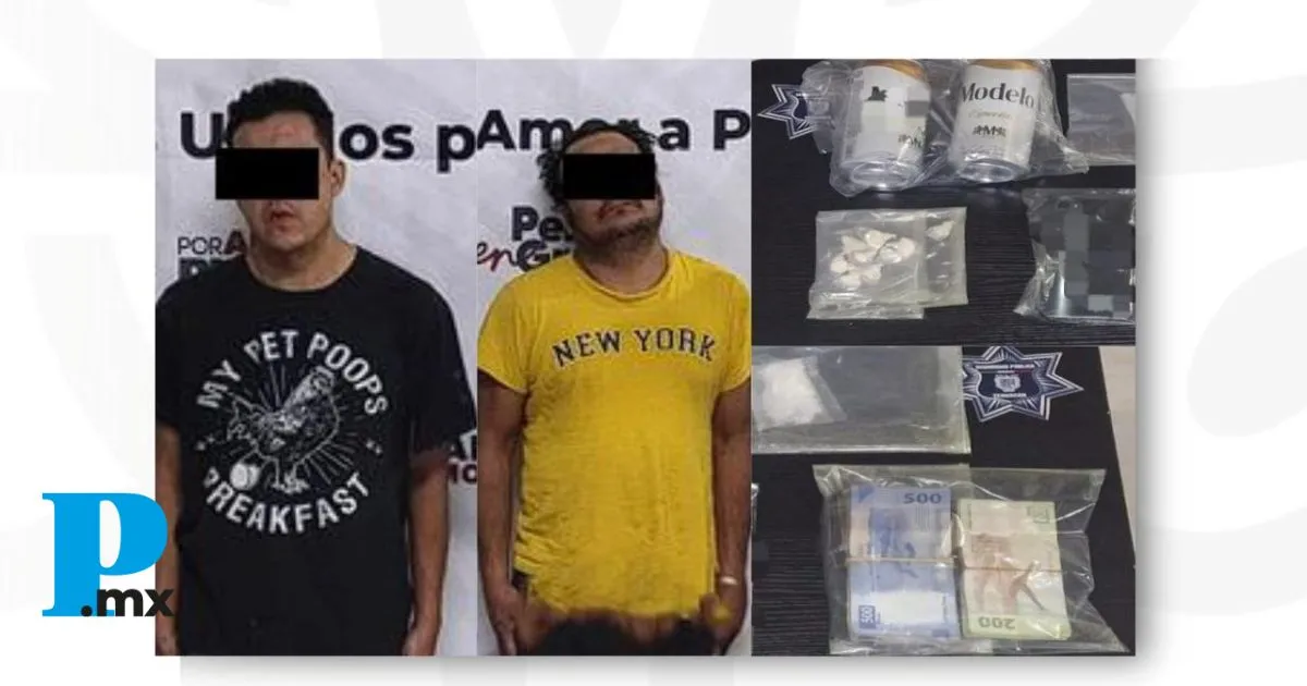 Policía de Tehuacán arresta a dos sujetos en operativo Colonia Segura